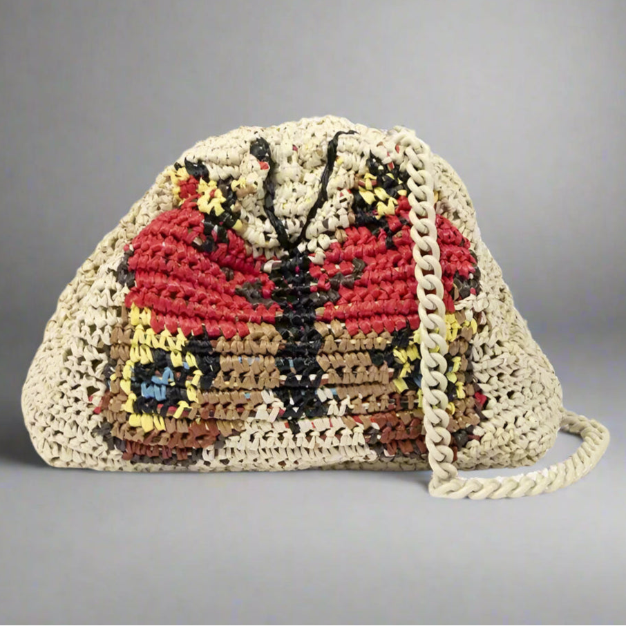 VANESSA BUTTERFLY MINI GAME CROCHET CLUTCH
