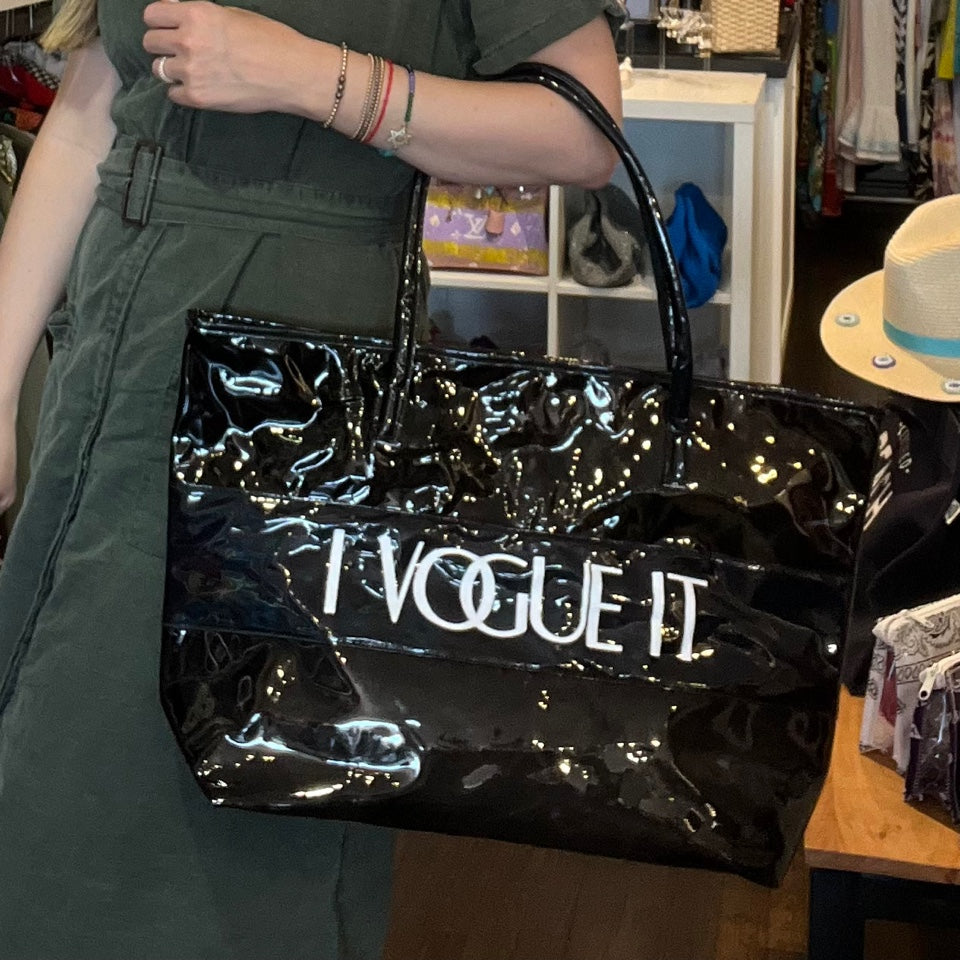 I VOGUE IT JELLY BEACH TOTE