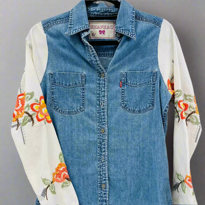 CHAMBRAY SHIRT JACKET