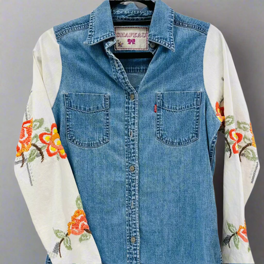 CHAMBRAY SHIRT JACKET