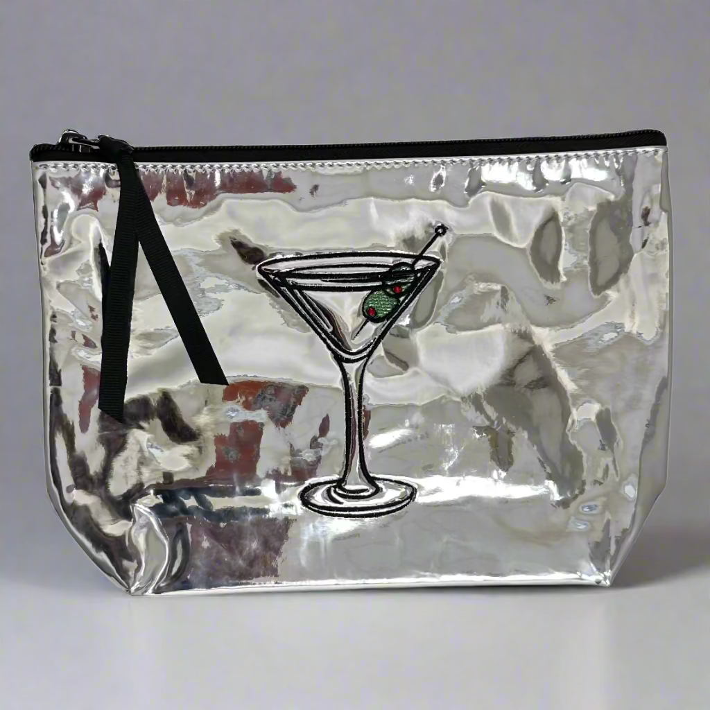 METALLIC POUCH WITH MARTINI
