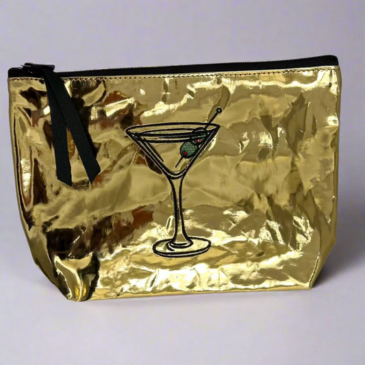 METALLIC POUCH WITH MARTINI