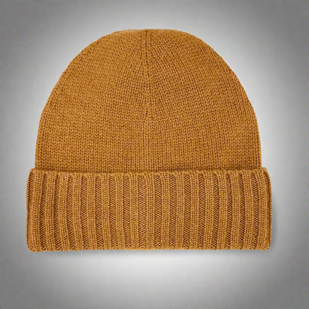 CASHMERE CUFF SLOUCHY BEANIE