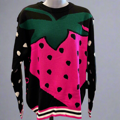 STRAWBERRY SWEATER