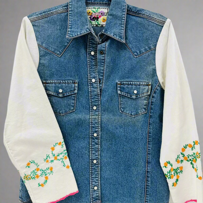 CHAMBRAY SHIRT JACKET