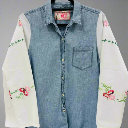 CHAMBRAY SHIRT JACKET