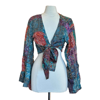 LONG SLEEVE SHRUG SHIRT