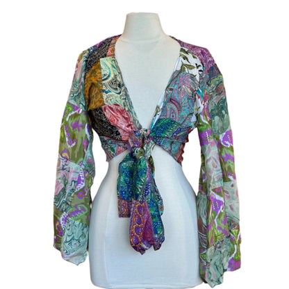 LONG SLEEVE SHRUG SHIRT