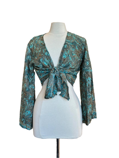 LONG SLEEVE SHRUG SHIRT