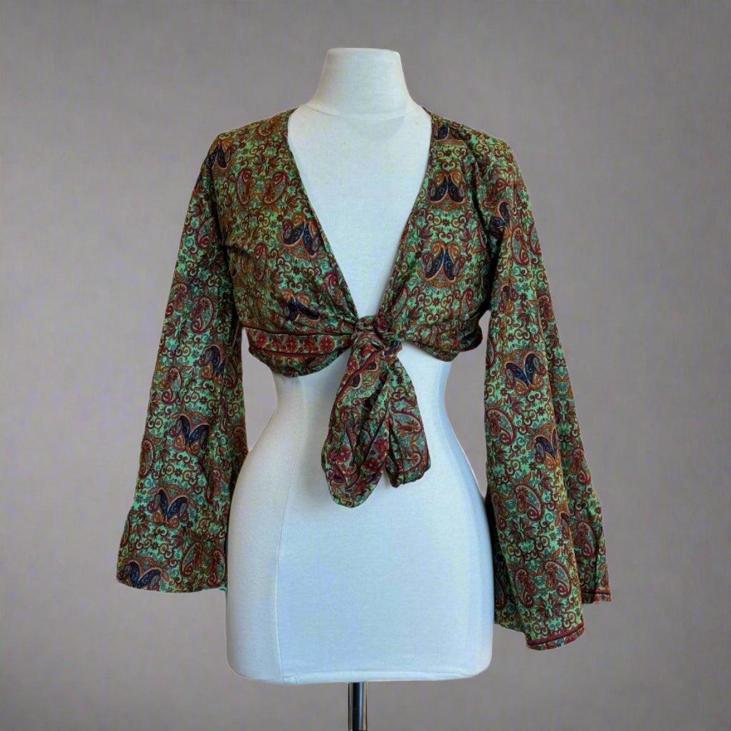 LONG SLEEVE SHRUG SHIRT