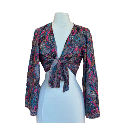 LONG SLEEVE SHRUG SHIRT