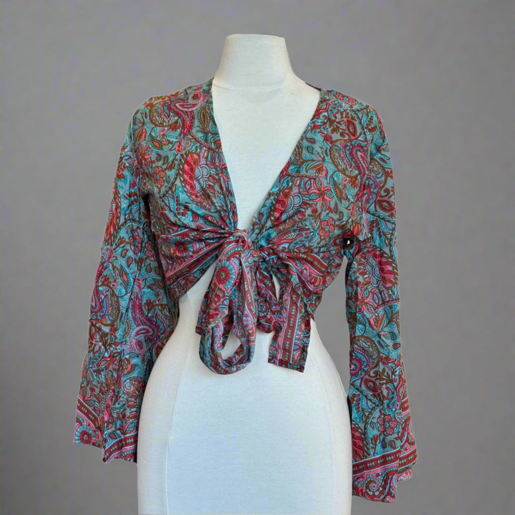 LONG SLEEVE SHRUG SHIRT