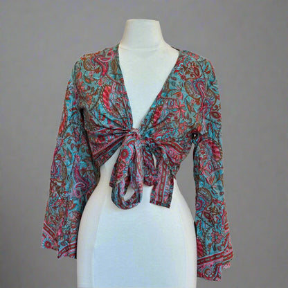 LONG SLEEVE SHRUG SHIRT