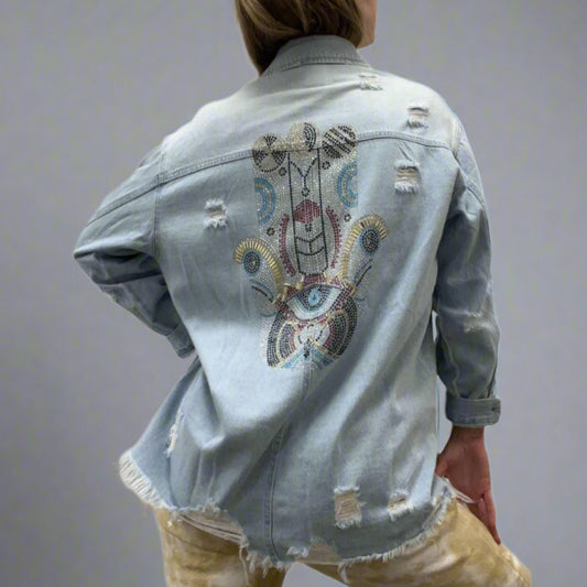 HAMSA DENIM SHIRT/JACKET