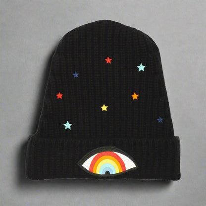 BLIX STARRY RAINBOW EYE BEANIE