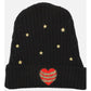 CHAIN HEART STARS BEANIE