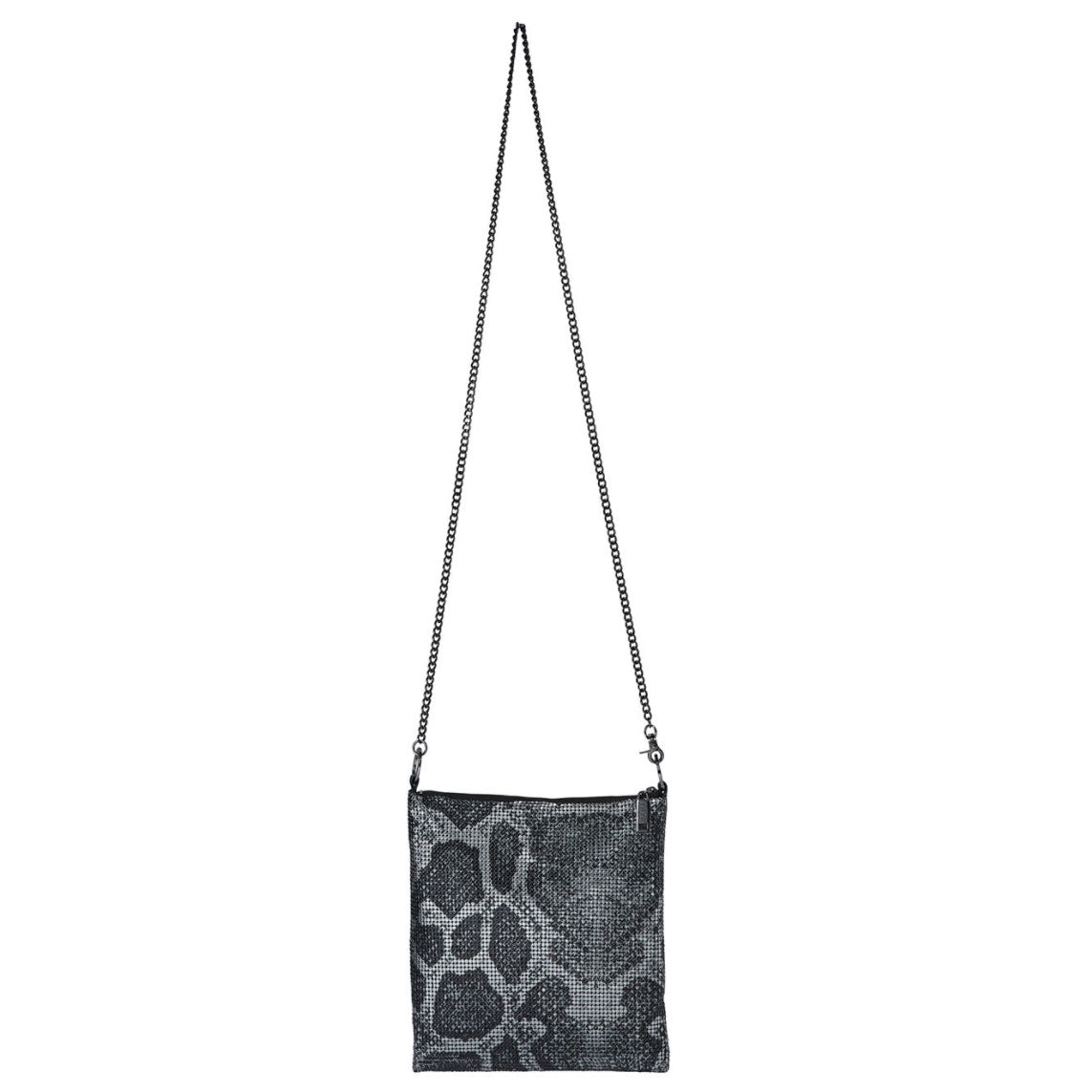 CONVERTIBLE CROSSBODY BAG BLACK PEWTER