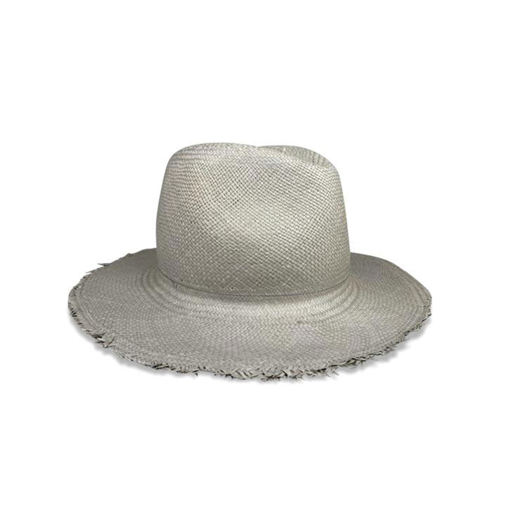 FRINGED PANAMA HAT