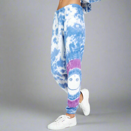 TANZY PEACE HAPPY FACE PANTS
