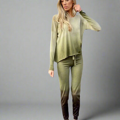 OMBRE DYE CASHMERE TOP