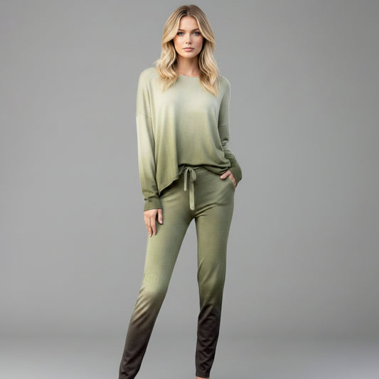 OMBRE DYE CASHMERE TOP