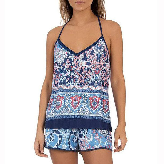 TAPESTRY SHORT PAJAMA SET