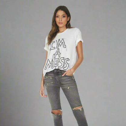 I'M A MESS TEE