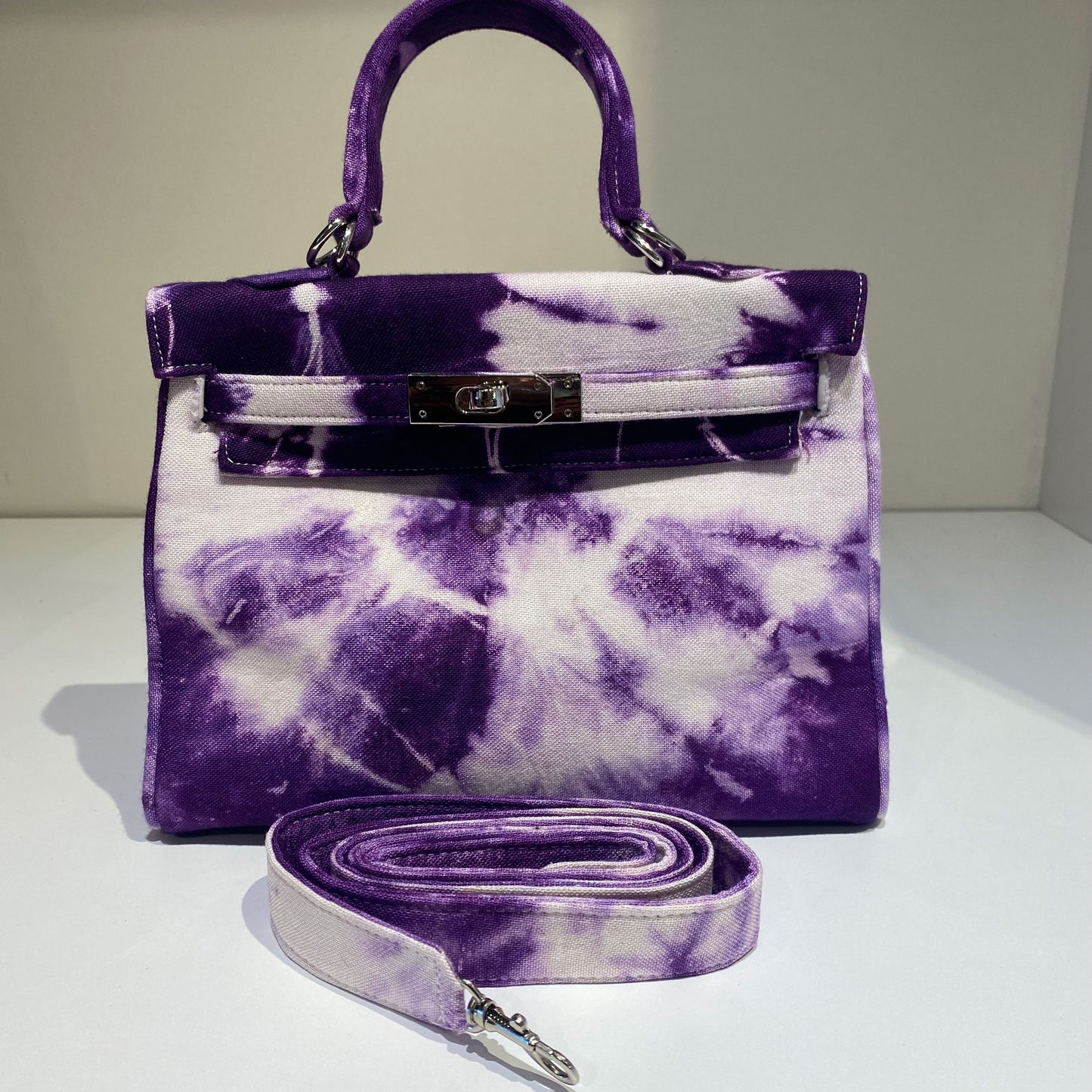 MINI KELLY STYLE TIE DYE HANDBAG