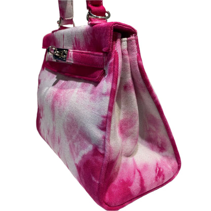 MINI KELLY STYLE TIE DYE HANDBAG