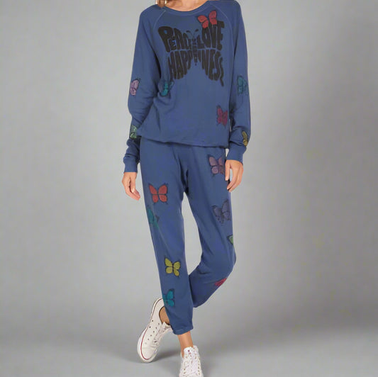 ANELA CRYSTAL BUTTERFLY CREW