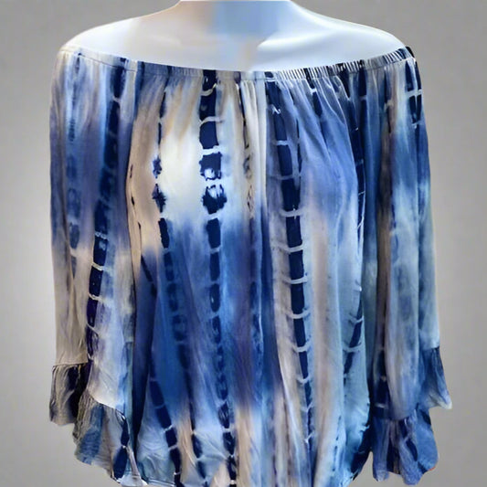 BLUE BAMBOO HARRIET TOP