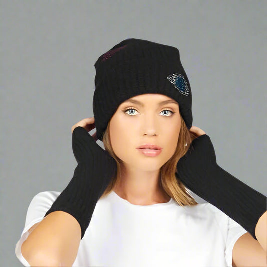 BLIX DIAMOND EYE CASHMERE HAT