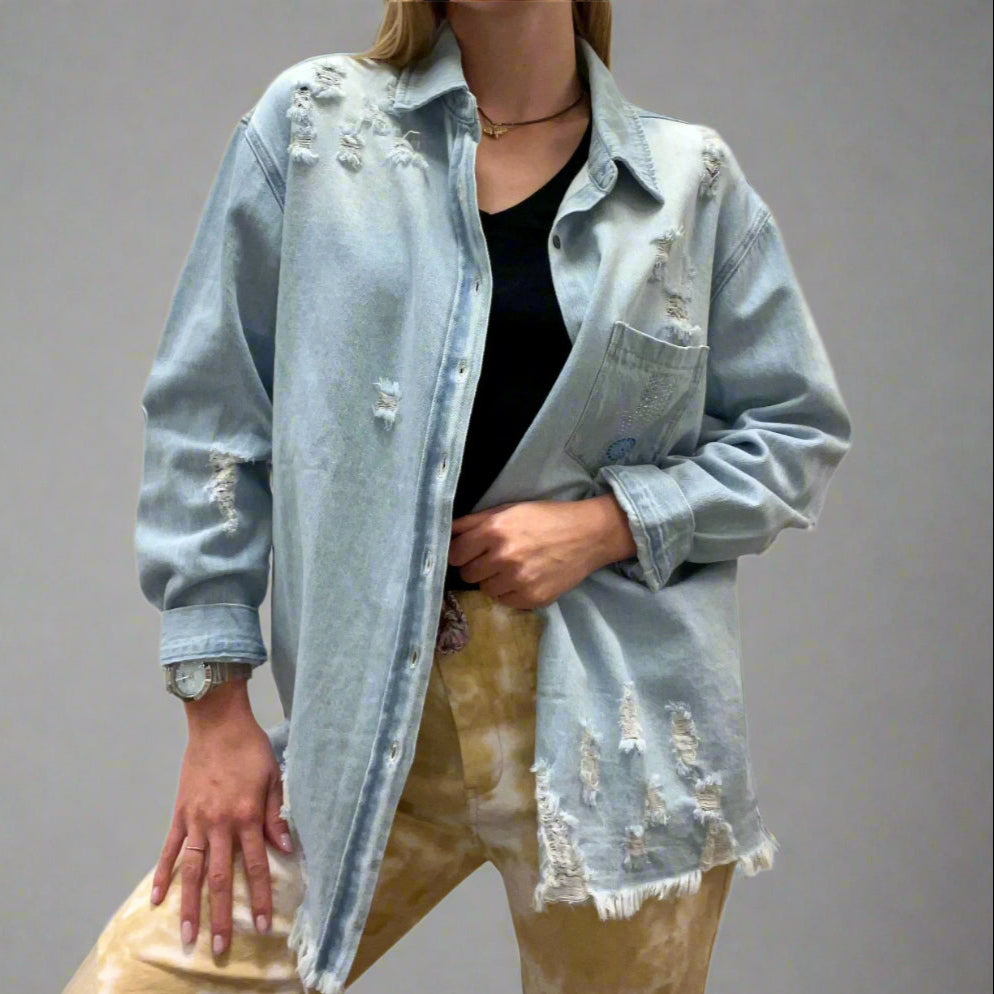 HAMSA DENIM SHIRT/JACKET