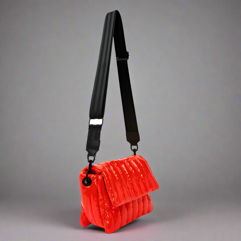POPPY PATENT BAR BAG
