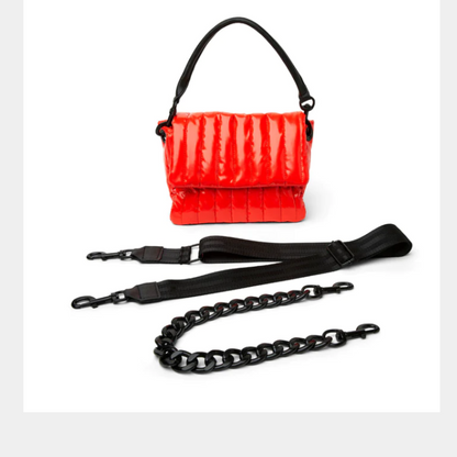 POPPY PATENT BAR BAG