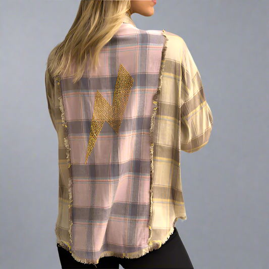 GOLD BOLT FLANNEL SHIRT