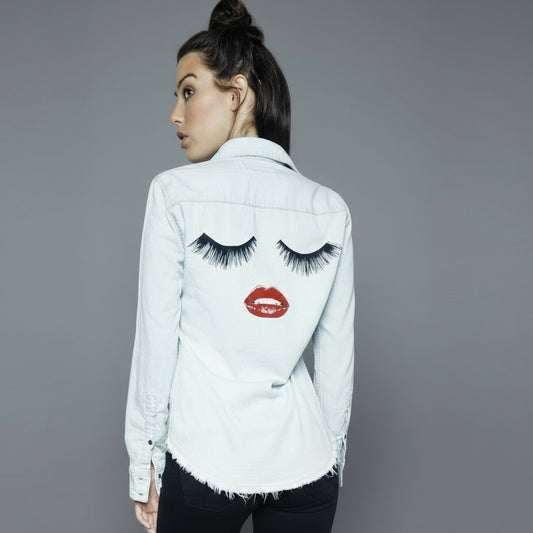 SLOANE GLAM FACE SHIRT