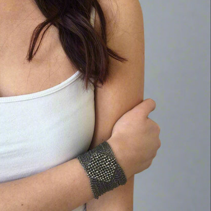 HEMATITE CELLA CUFF