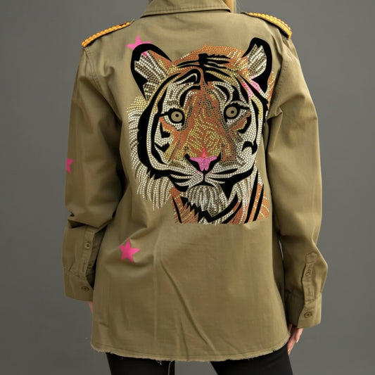 ARMY JACKET SKULL OR TIGER