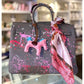 GREY BEACH BIRKIN BAG