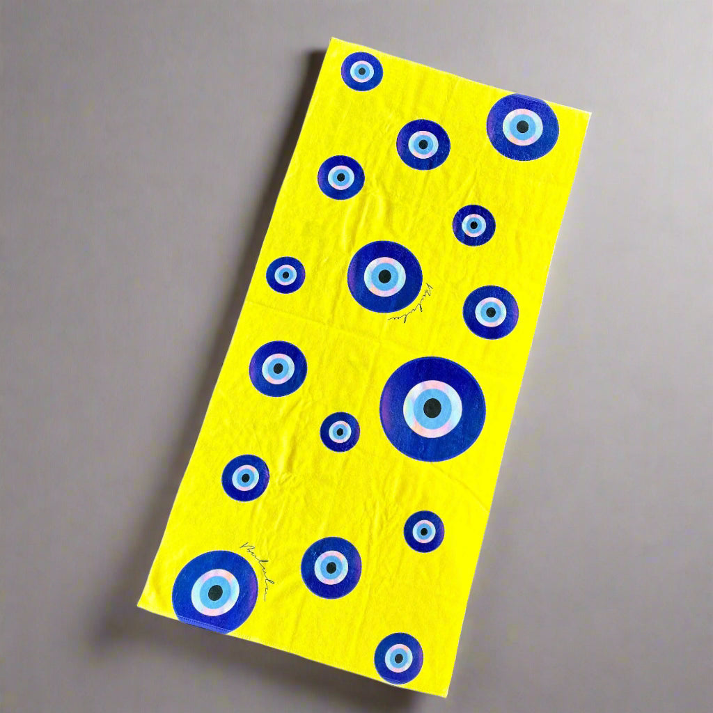 EVIL EYE BEACH TOWEL