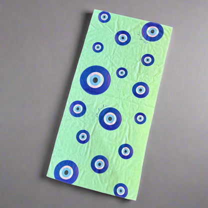 EVIL EYE BEACH TOWEL