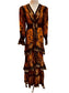 TIGRESS BUTTON DOWN MAXI DRESS