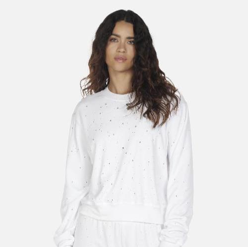 EXON PULLOVER WITH CRYSTALS