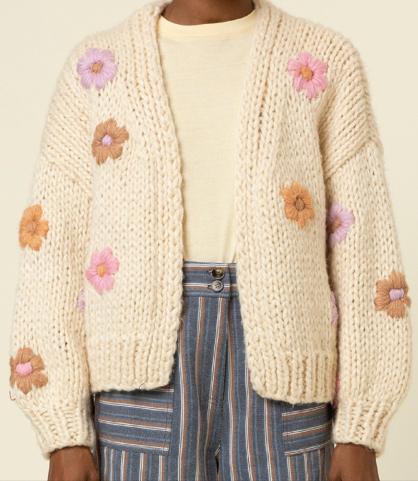 TAYA FLOWER CARDIGAN