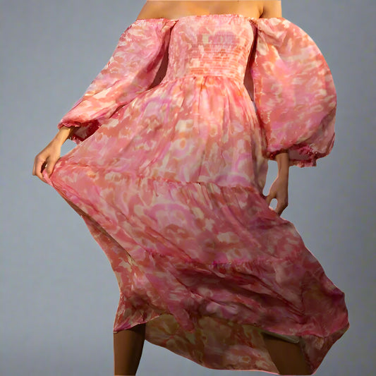 ILONA CHIFFON MAXI DRESS