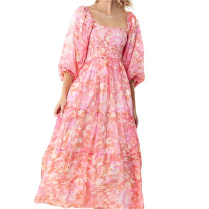 ILONA CHIFFON MAXI DRESS