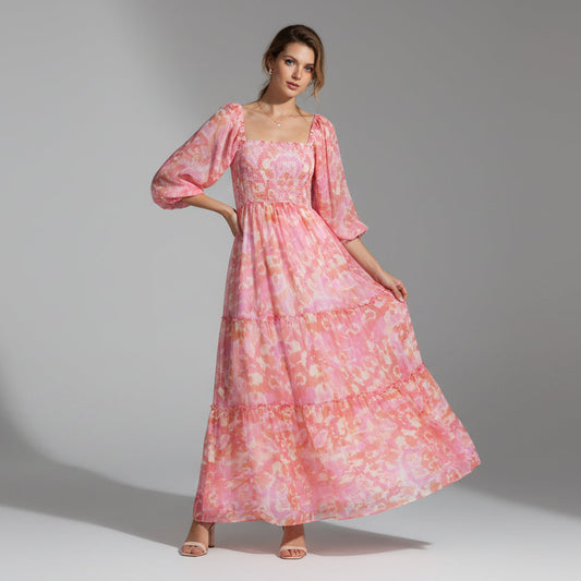 ILONA CHIFFON MAXI DRESS