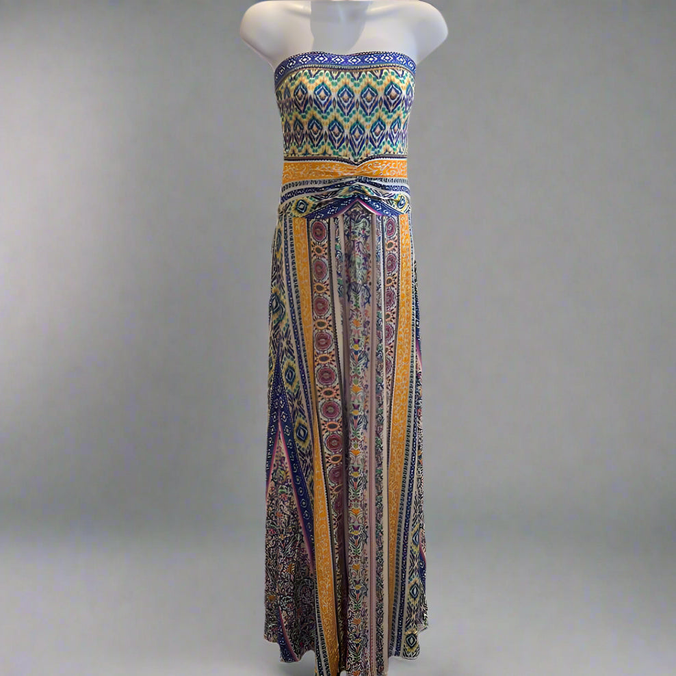 STRAPLESS MAXI DRESS