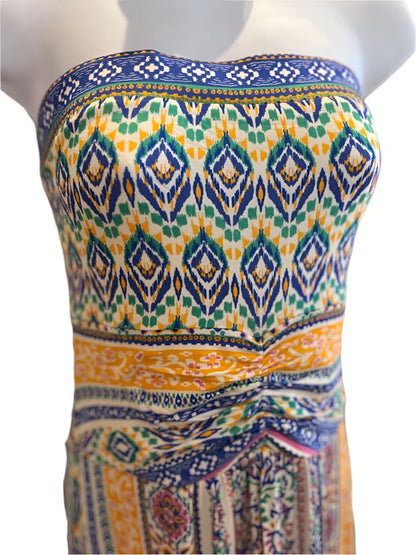 STRAPLESS MAXI DRESS